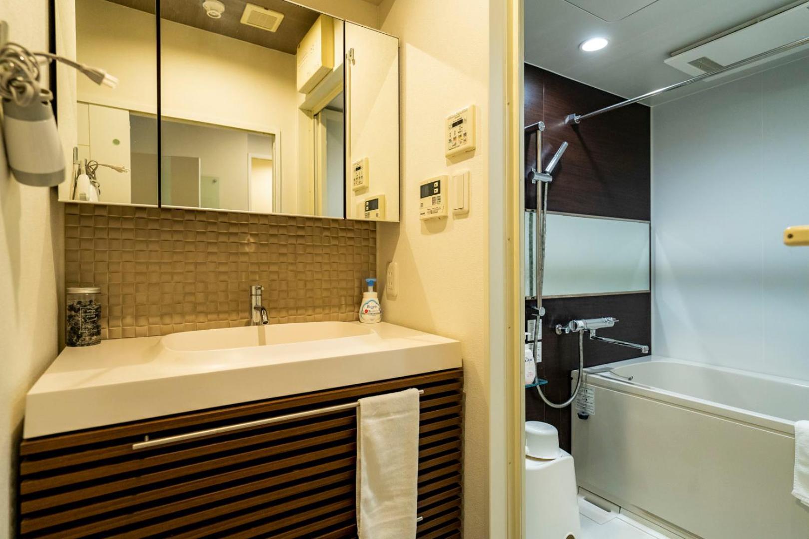אוסקה Sakimoto Residence Namba Minami חדר תמונה